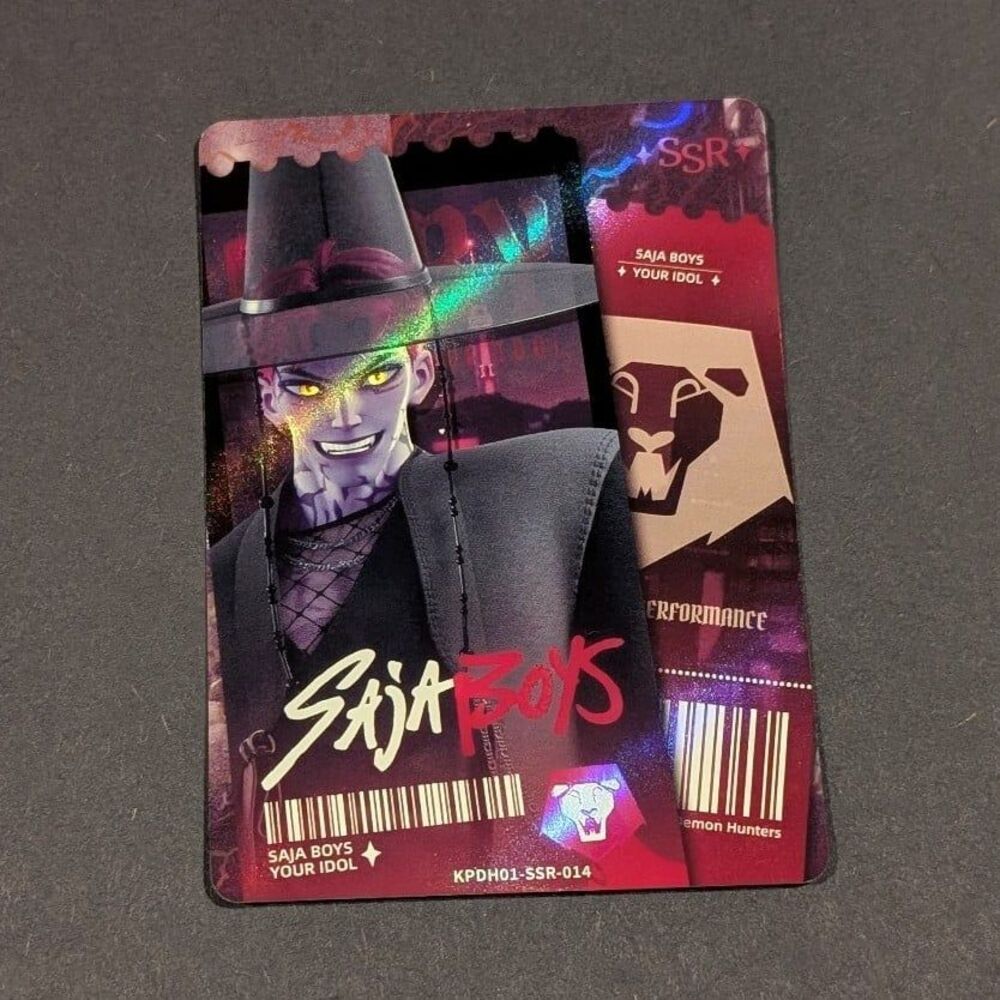 Kayou K-Pop Demon Hunters Abby Saja Boys Your Idol SSR Card KPDH01-SSR-014